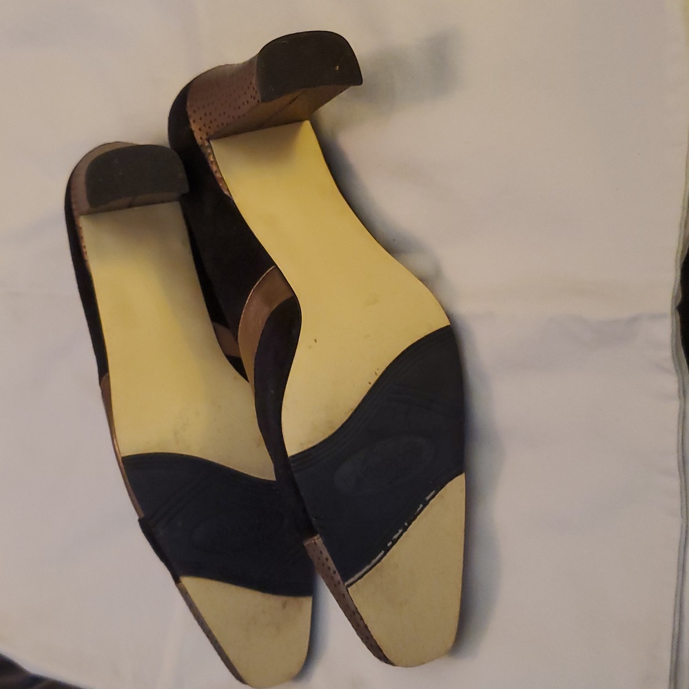 Vintage Corsina Flex "Lucille" Women's Block Heel Pumps Shoes Size 9B - Picture 9 of 10